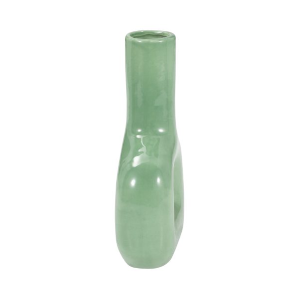 17444-07  ECOMIX, 10  TRENDY VASE, BLACK( Sagebrook Home  ) Online Sale