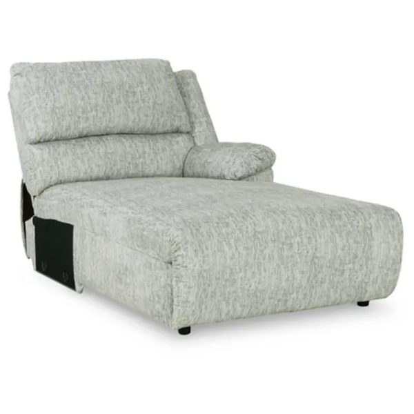 McClelland Right-Arm Facing Power Reclining Back Chaise For Sale