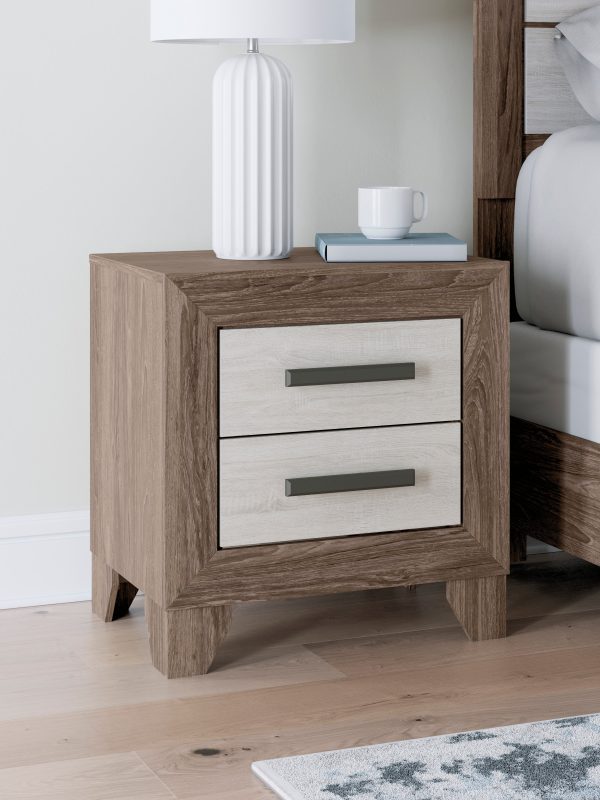 Sharnari Two Drawer Night Stand Fashion