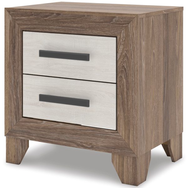 Sharnari Two Drawer Night Stand Fashion