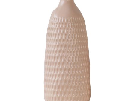 16  DIMPLED VASE, BLUSH Online Hot Sale