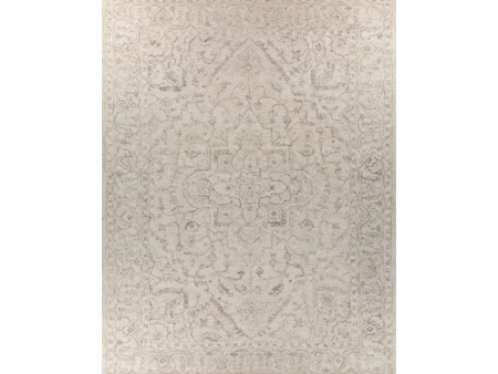 Antique White Medium Gray Rug on Sale