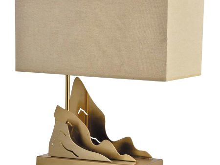 50724  METAL 27  MULTI TUBE TABLE LAMP, GOLD( Sagebrook Home  ) For Discount