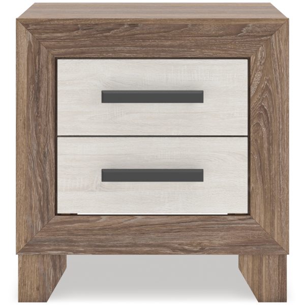 Sharnari Two Drawer Night Stand Fashion