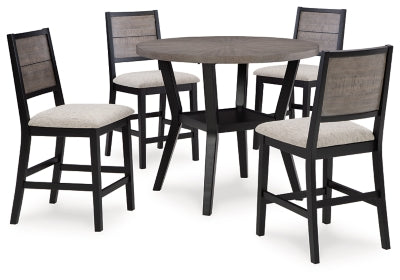 Corloda Round Counter Table Set Online Hot Sale