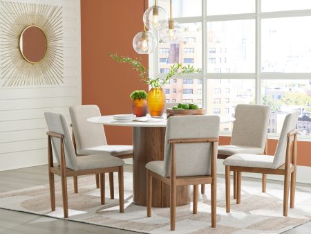 Isanti Dining Table Set  D752-KIT6 on Sale