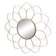 14890  GLASS 9  LOTUS CANDLE HOLDER, SILVER( Sagebrook Home  ) Supply