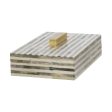 15299  MARBLE 8 H DISK W  BASE, GRAY( Sagebrook Home  ) For Discount