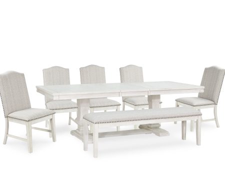 Hestigan Dining Set  5 Chairs W Bench Online