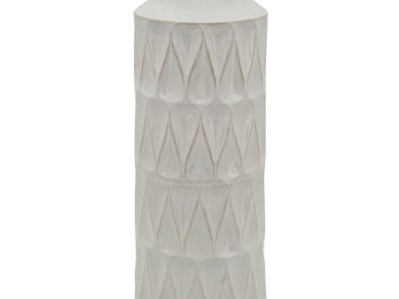 15845-02  CERAMIC 13 , SPECKLED VASE, BEIGE( Sagebrook Home  ) Cheap