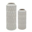 15845-02  CERAMIC 13 , SPECKLED VASE, BEIGE( Sagebrook Home  ) Cheap