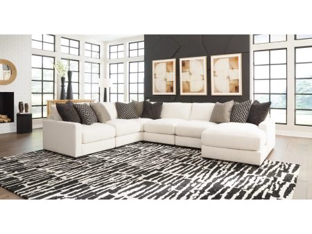 39402S5 Elissa Court 6-Piece Sectional with Chaise For Discount