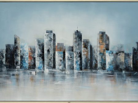 City View Oil Handpainting Hot on Sale