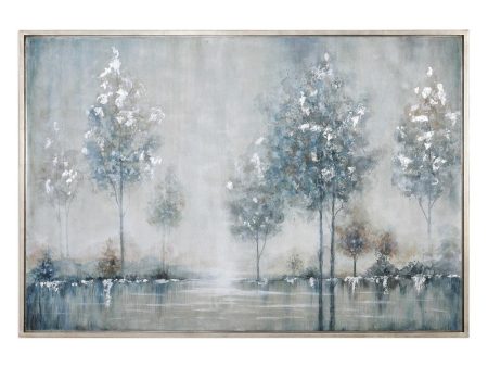 Walk In The Meadow Hand Painted Canvas on Sale