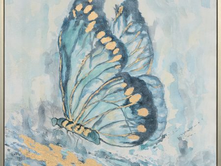 Dona s Butterfly Handpainted Wall Painting Discount