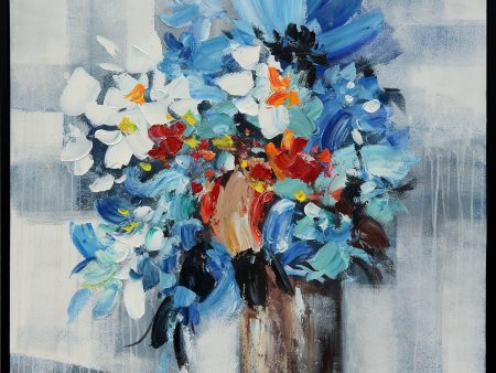 Flower Vase Handmade Oil Painting Online