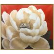 70033AR  40X40 WHITE ROSES( Sagebrook Home  ) For Discount